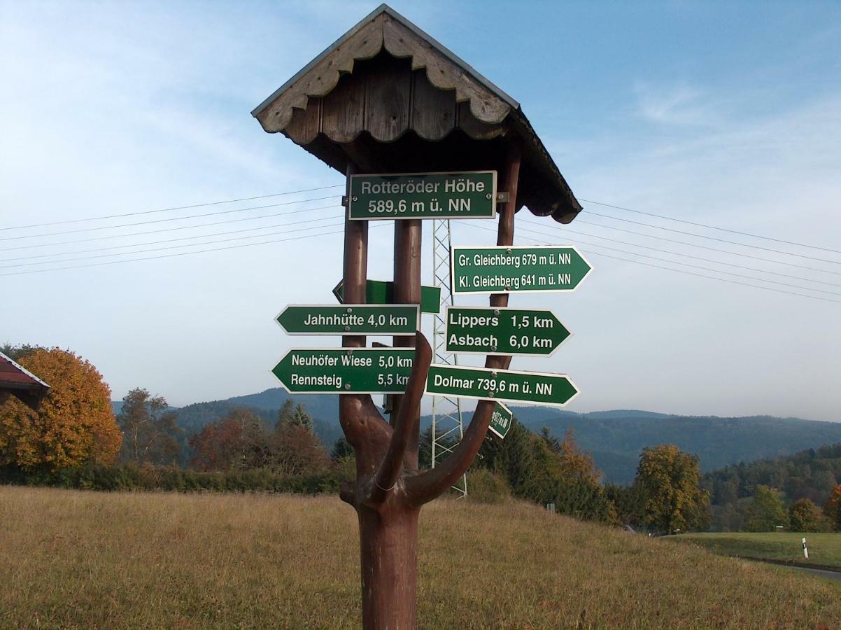 Ferienwohnung Wanderurlaub Thueringen Schmalkalden Kültér fotó